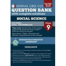 OSWAAL QUESTION BANK WITH COMPLETE SOLUTIONS SOCIAL SCIENCE CLASS 9 TERM 1